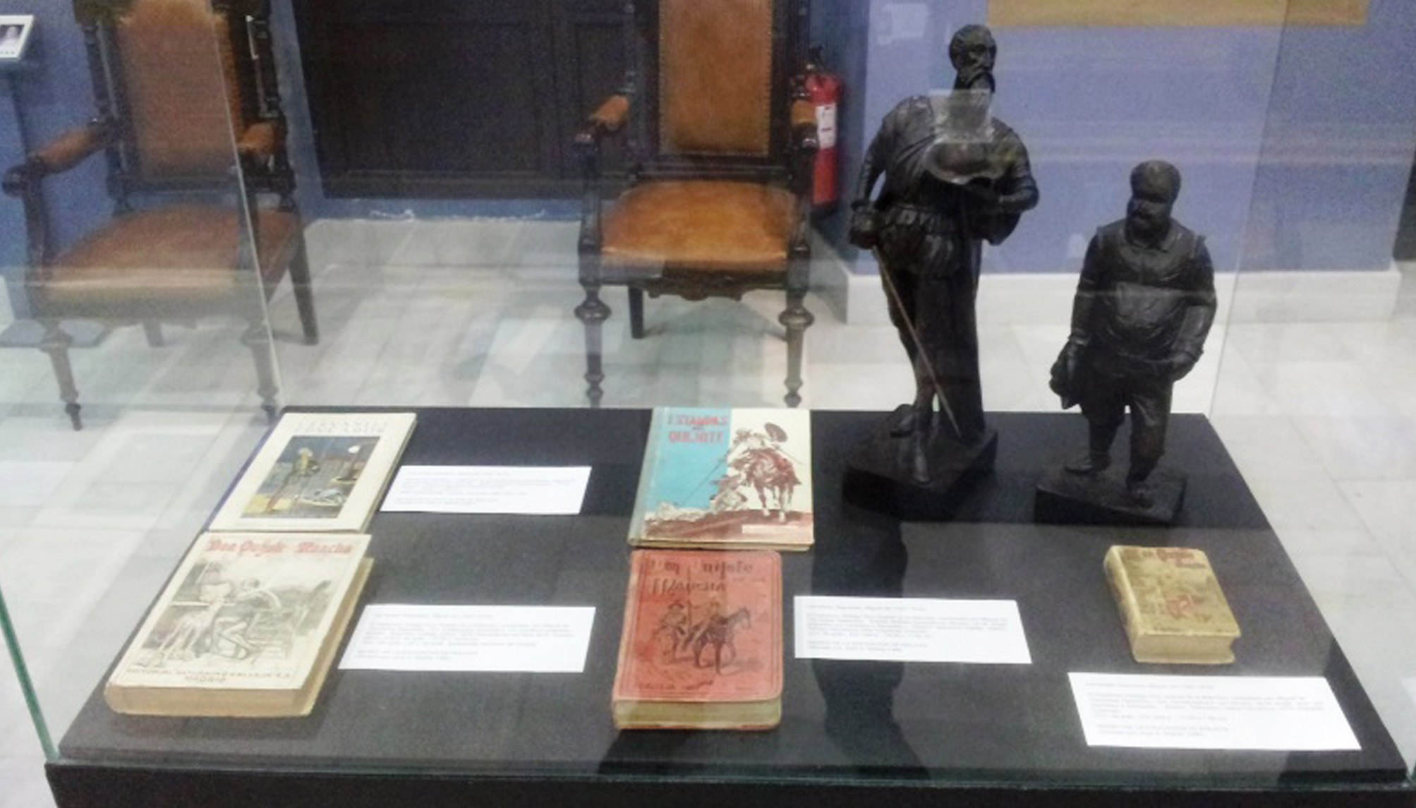 El Museo de la Educación expone en Cabra su valioso material dedicado al Quijote y Cervantes