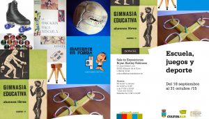 Actividad física, enseñanza y nostalgia se mezclan en la muestra multidisciplinar “Escuela, juegos y deporte”