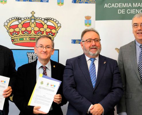 Alhaurín de la Torre y la Academia Malagueña de Ciencias suman fuerzas en el ámbito educativo y cultural