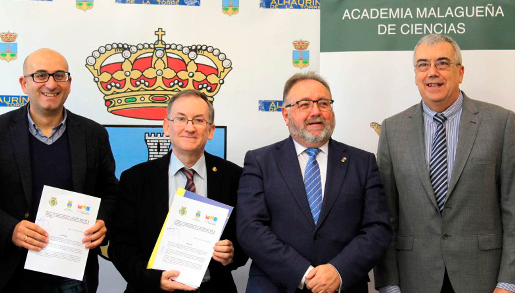 Alhaurín de la Torre y la Academia Malagueña de Ciencias suman fuerzas en el ámbito educativo y cultural