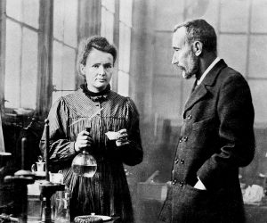 Marie Curie y Pierre Curie