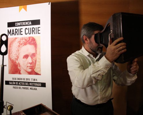 El Museo Andaluz de la Educación reivindica el impacto social del trabajo de Marie Curie