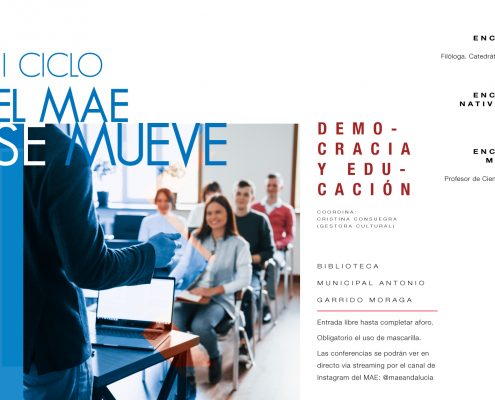 Vuelve una nueva edición del ciclo 'El MAE se mueve'