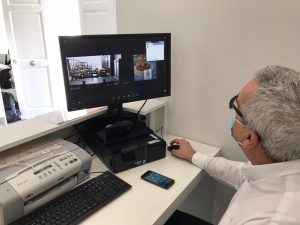 El MAE realiza su primera visita virtual en directo al IES Aguilar y Eslava