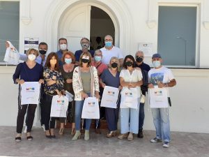 Visita María del Carmen Molina y profesores