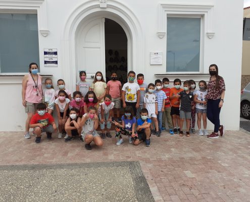 1º A y B y 2º A y B del CEIP San Sebastián