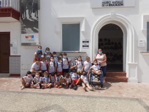 6º A e Infantil de 5 años A y B del CEIP San Sebastián