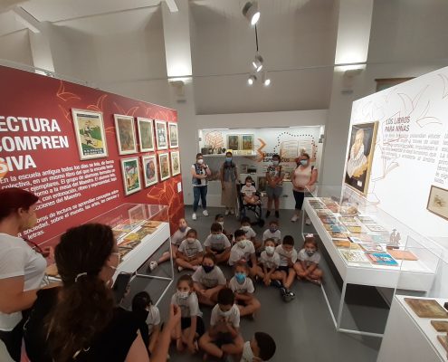 6º A e Infantil de 5 años A y B del CEIP San Sebastián