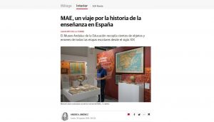 Diario SUR publica un reportaje sobre el MAE