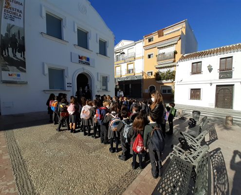 Alumnos 1º A y B Colegio El Atabal (Málaga)