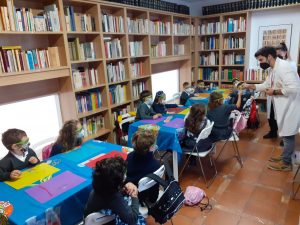 Alumnos 1º A y B Colegio El Atabal (Málaga)