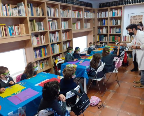 Alumnos 1º A y B Colegio El Atabal (Málaga)