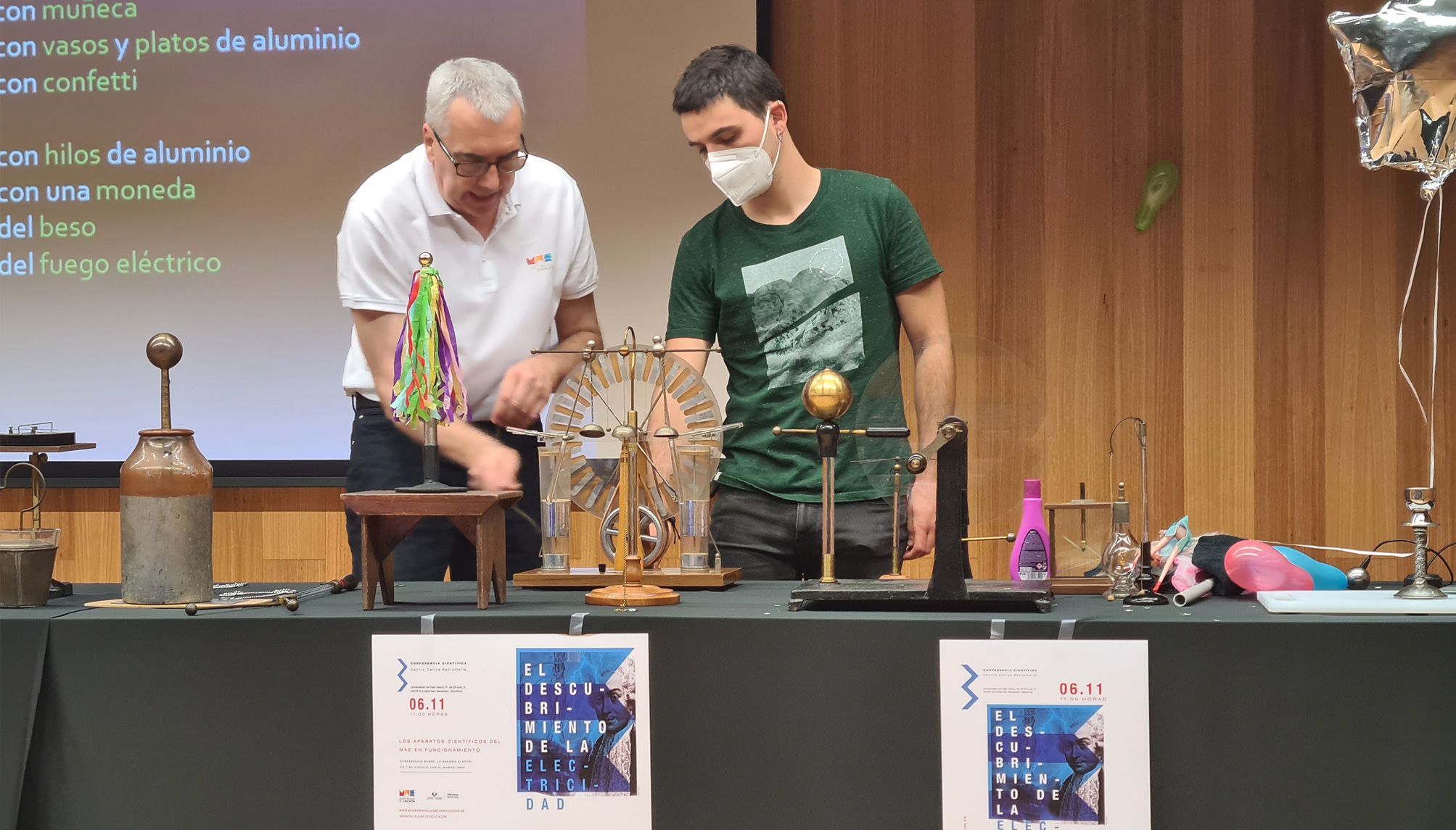 Éxito de participación en la conferencia científica del MAE en el País Vasco