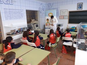 Alumnos 1º A y B colegio Salesianos Málaga