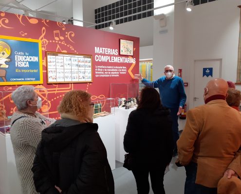 Antiguos alumnos del aula de mayores de la UMA