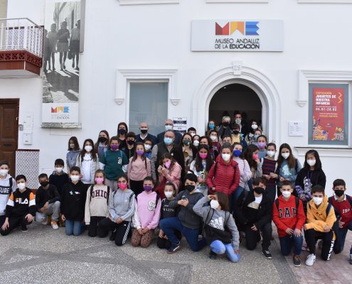 La delegada de Gobierno de la Junta de Andalucía en Málaga visita el Museo Andaluz de la Educación