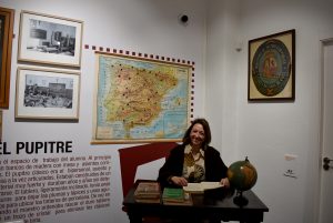 La delegada de Gobierno de la Junta de Andalucía en Málaga visita el Museo Andaluz de la Educación