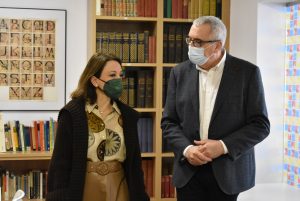 La delegada de Gobierno de la Junta de Andalucía en Málaga visita el Museo Andaluz de la Educación