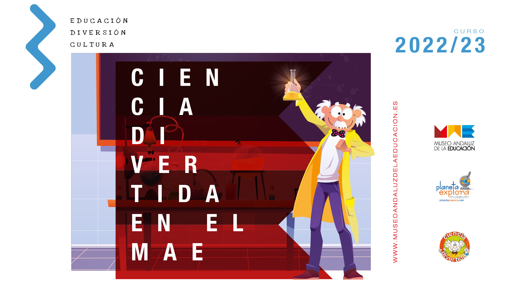 Visita escolar 22/23 de Ciencia Divertida en el MAE