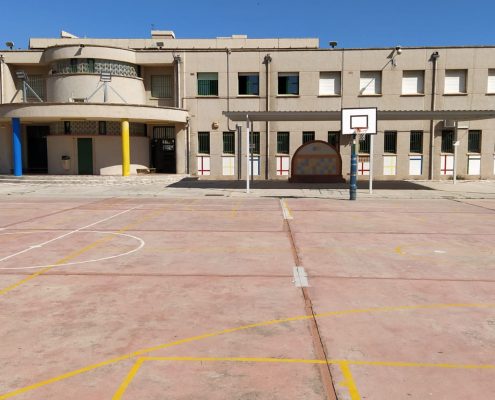 El patio de recreo del CEIP Luis de Góngora