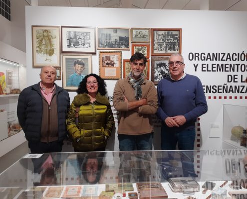 Javier Ramírez, Mercedes Jiménez, Francisco Vico y José Antonio Mañas