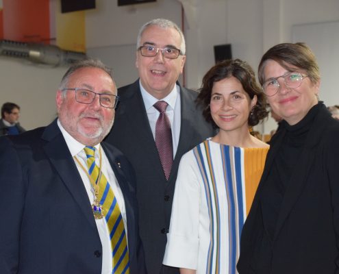 Jesús Asensi y José Antonio Mañas reciben el título de Hijo Adoptivo del Ayuntamiento de Alhaurín de la Torre