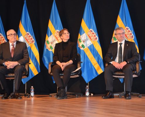 Jesús Asensi y José Antonio Mañas reciben el título de Hijo Adoptivo del Ayuntamiento de Alhaurín de la Torre