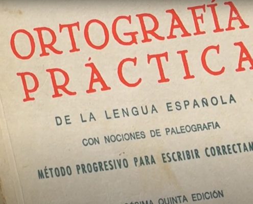 Ortografía, Julio Rey y objetos para la medición del tiempo - Febrero 2023