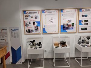 El microscopio protagoniza la nueva exposición del MAE