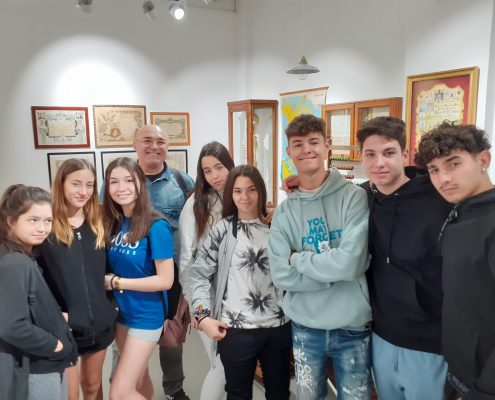 Visita de los alumnos de diversificación curricular del IES Galileo de Alhaurín de la Torre. 