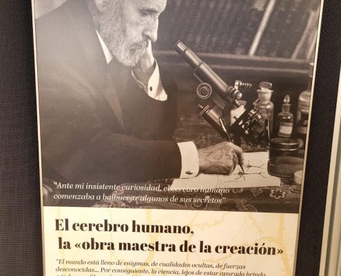 Expo Santiago Ramón y Cajal en la UMA