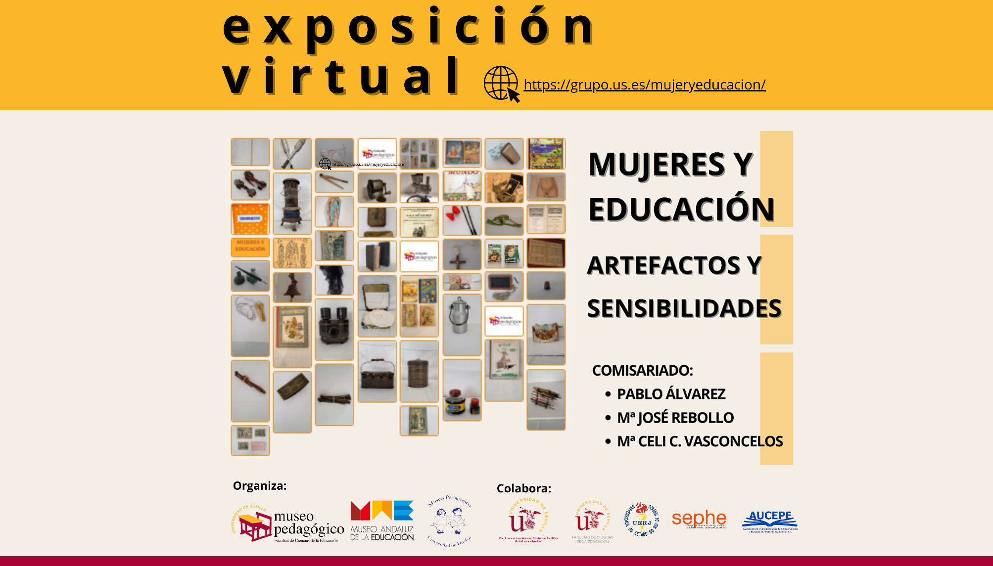 Exposición virtual ‘Mujeres y educación: artefactos y sensibilidades’