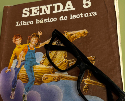 Donación desde Sevilla: Libros con memoria escolar de EGB y BUP