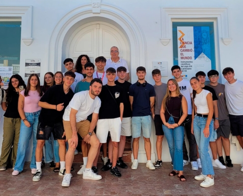 El MAE recibe la visita del alumnado de Educación Primaria de la UMA